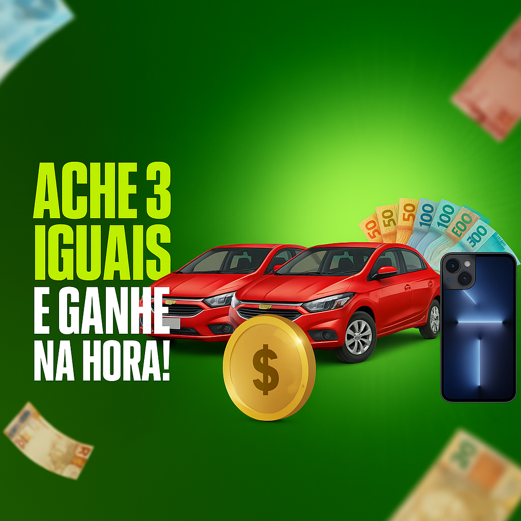 OSTENTAÇÃO INSTANTÂNEA 💎 - R$5,00 - PRÊMIOS DE ATÉ R$10.000,00